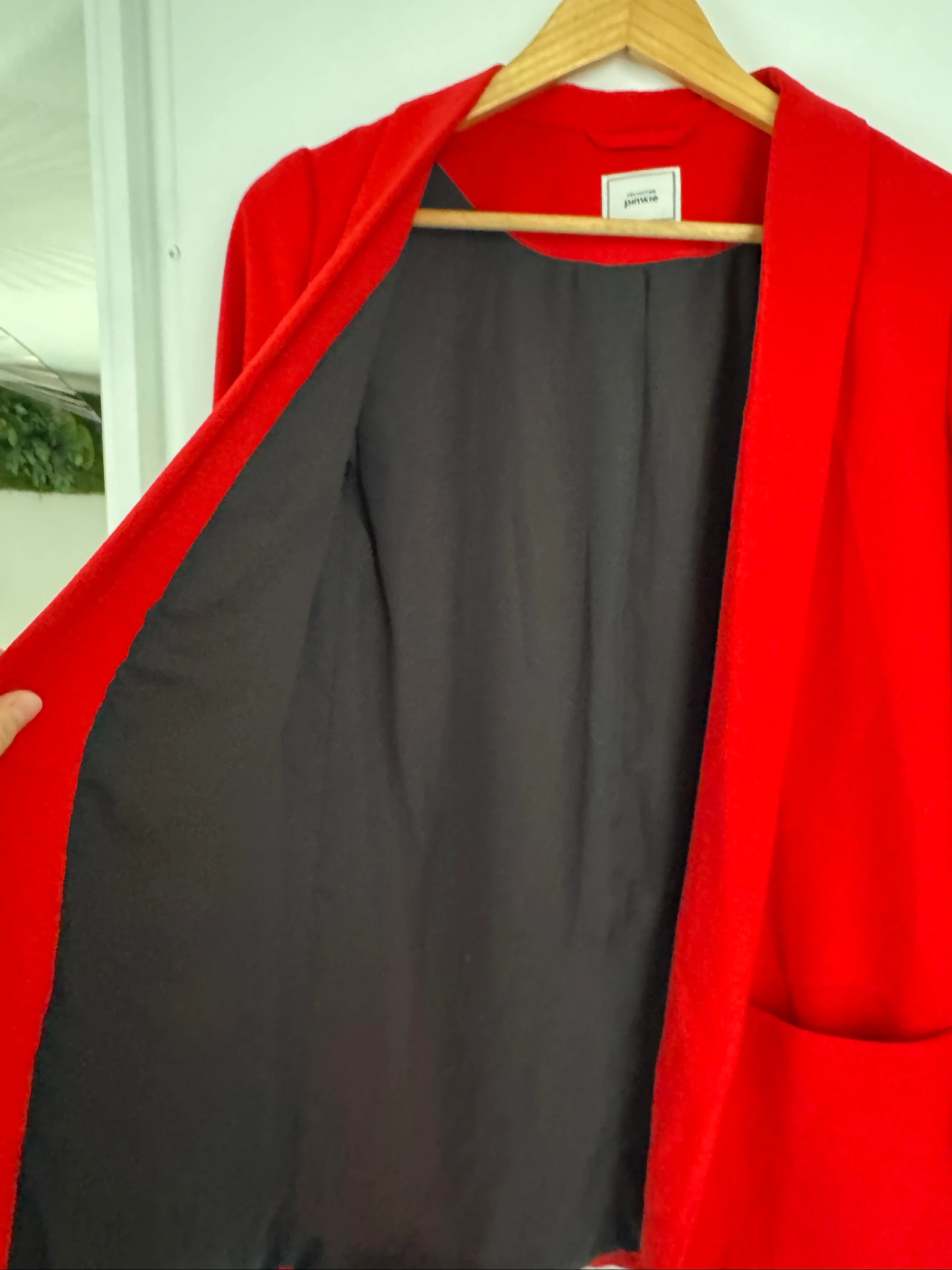 Blazer longo leve Pimkie vermelho - Tamanho P - Comprimento 74 cm – photo 5